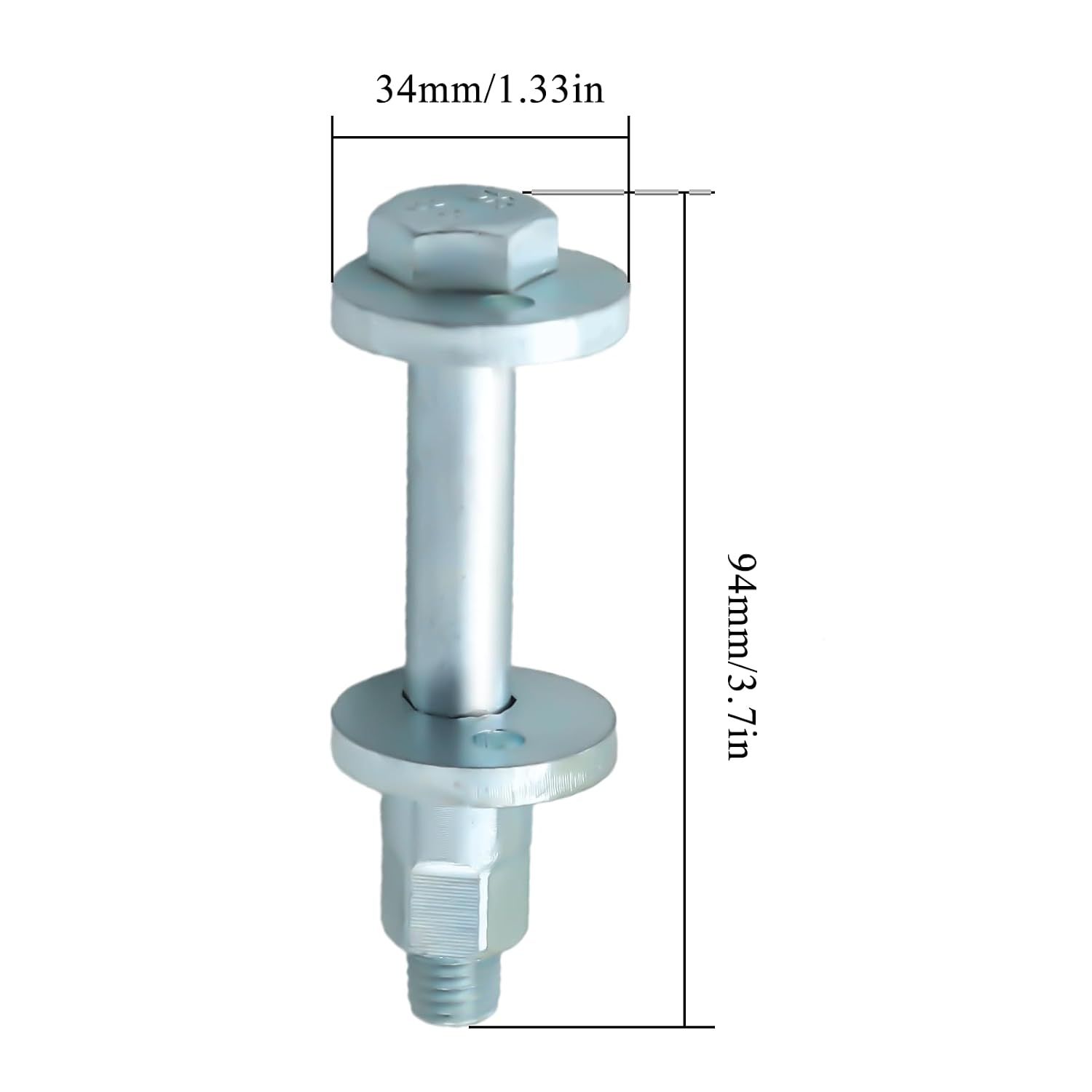 2PCS Rear Toe Link Alignment Bolts for 2011-2014 Chrysler 200 Sebring, and Fit for Jeep Patriot Compass Grand Cherokee Replace 06508486AA 6508486AA