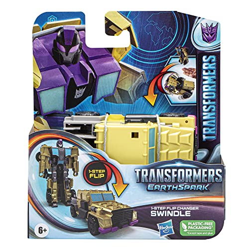 Figurine HASBRO Swindle 11cm Articulée Convertible Transformers Earthspark - vue 6