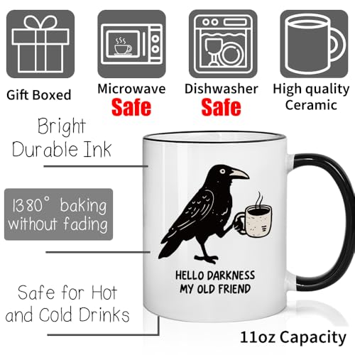 Taza de Café Divertida para Amantes de Pájaros 11oz miniatura 2