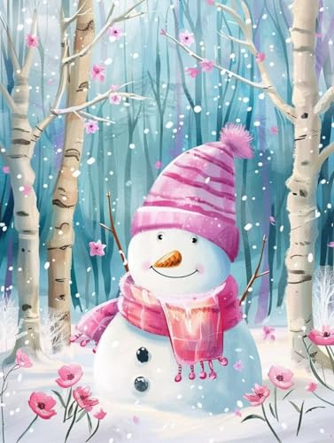 Peinture diamant adulte et enfant DIY, une idée cadeau créative pour l'hiver