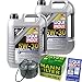 Produktbild QR-PARTS 69320021 Filter Set Inspektionspaket 10 Liter Motoröl Special Tec F 5W-30 MANN-FILTER Ölfilter