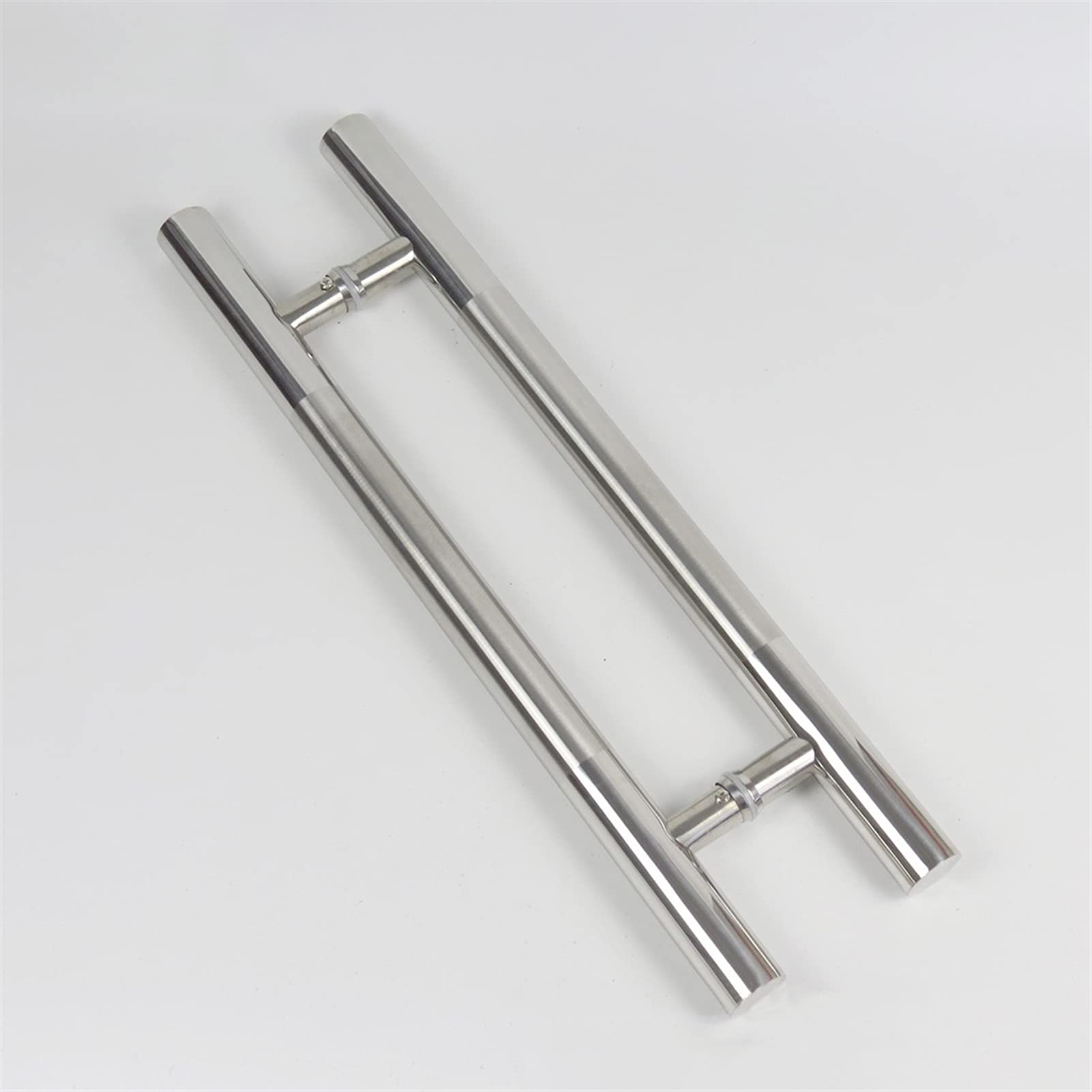 Herrajes para Puertas: Manilla de Acero Inoxidable para Puerta de Cristal, Tubo Redondo, pasamanos de Hierro para Puerta de Madera, herrajes para Puerta con Marco, 9 tamaños, 1200