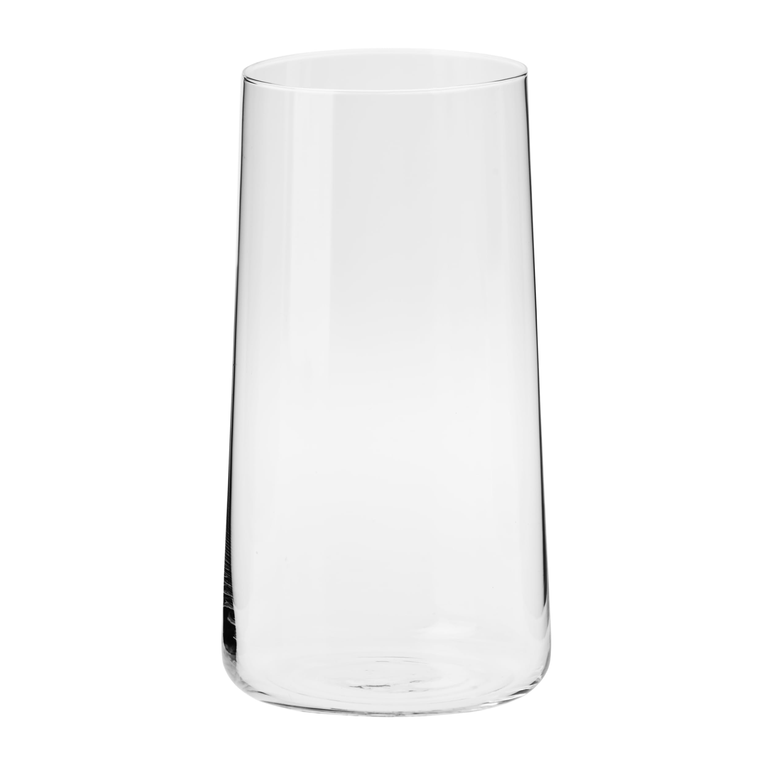 KROSNO Vasos altos para agua | Juego de 6 | 18 onzas | Colección Avant-Garde | Vaso de cristal Highball y vaso | Perfecto para el hogar, restaurantes y fiestas | Apto para lavavajillas