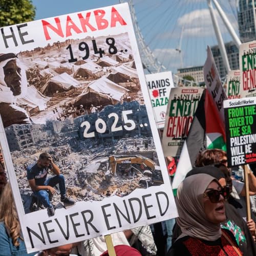 It’s not ‘complicated’: Israel’s ethnic cleansing of Palestine is fueled by ‘colonial racism’ Podcast Por arte de portada