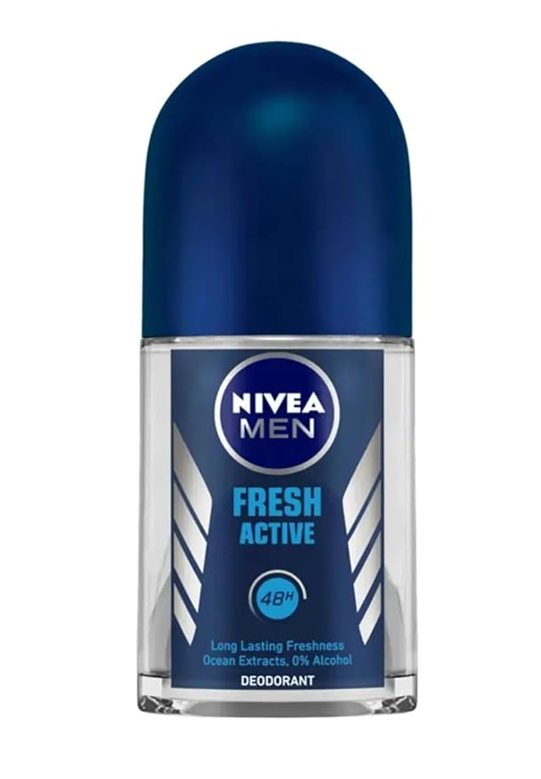 Nivea Fresh Active Male Roll On 25 ml Bottle