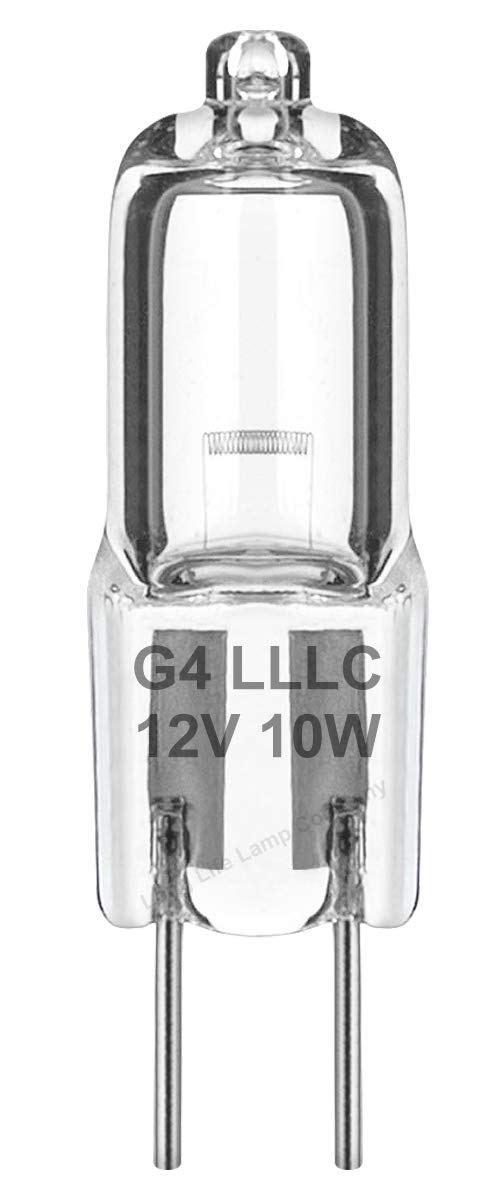 Long Life Lamp Company 10 x G4 Halogen Light Bulbs Lamps 10W 12v