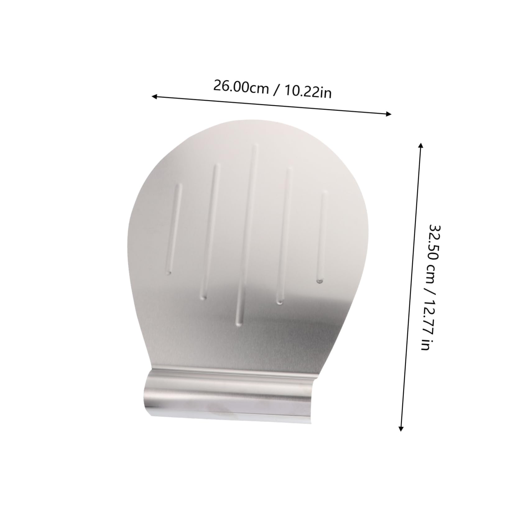 VINTORKY 4pcs Stainless Steel Pizza Peel Spatula Set Non-stick Baking Shovel for Home Use Sliding Pizza Shovel Cake Transfer Spade Kitchen Tool