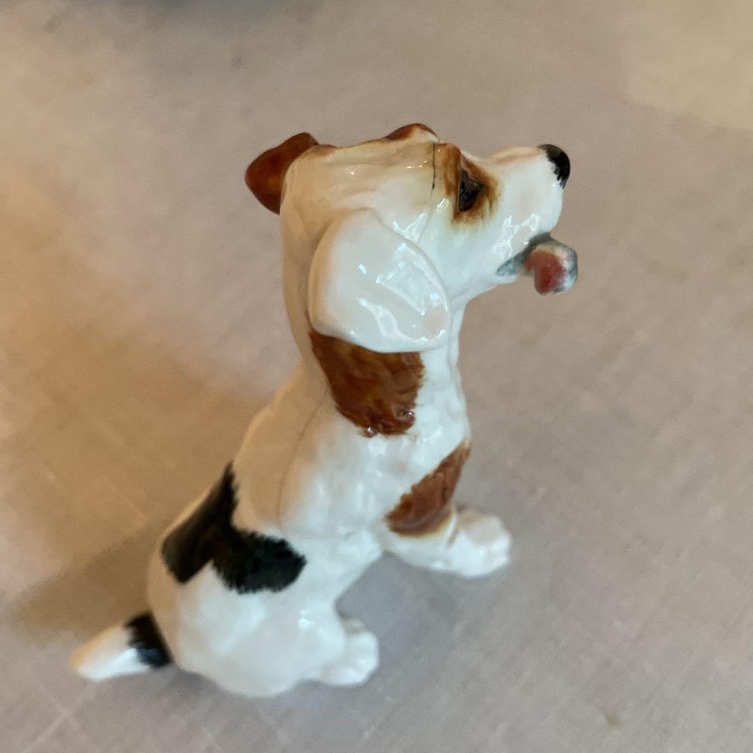 イギリス ロイヤルドルトン フィギュア 置物 犬 ジャックラッセルテリア