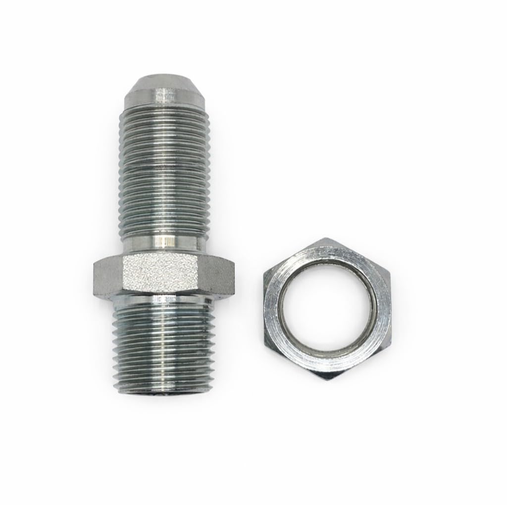 AF 2706-08-08 - #8 Male Pipe (.840''-14 Threads) X #8 Male JIC 37