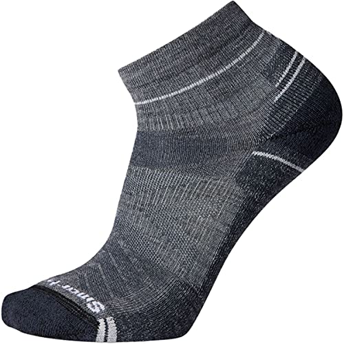 Smartwool Hike Light Cushion Ankle Socks, Medium Gray, Large #TOP22