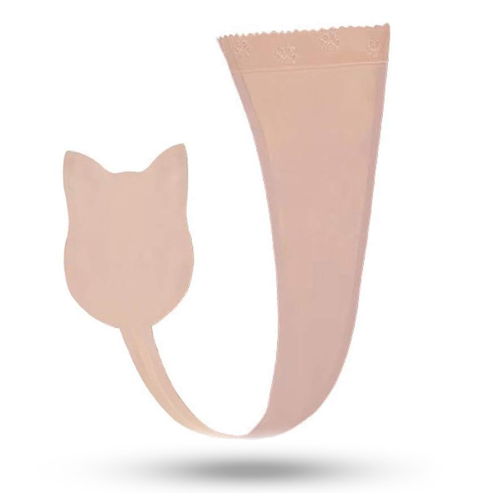 HTRUIYACat Shape Invisible Briefs Strapless C String Women Invisible C-Shaped Panties Self Adhesive Strapless Thongs