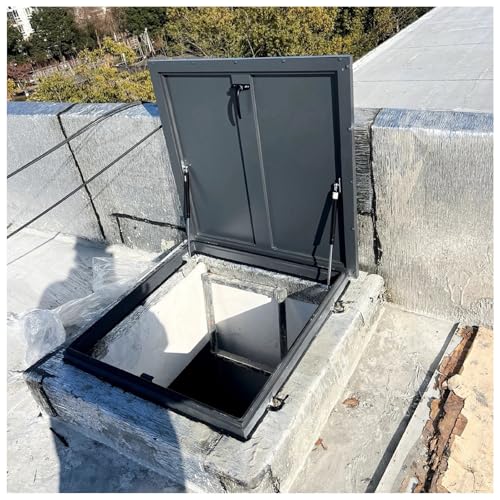 Trappe d'accès grenier robuste avec couvercle de protection en acier - 2