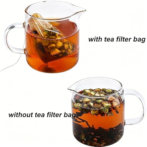 100-Pack Drawstring Disposable Tea Bags, 3.2&times;4.0 Inch Non-Woven Empty Tea Filter Bags for Loose Tea, Coffee, Herbs & Spices - Leak-Proof & Easy to Use