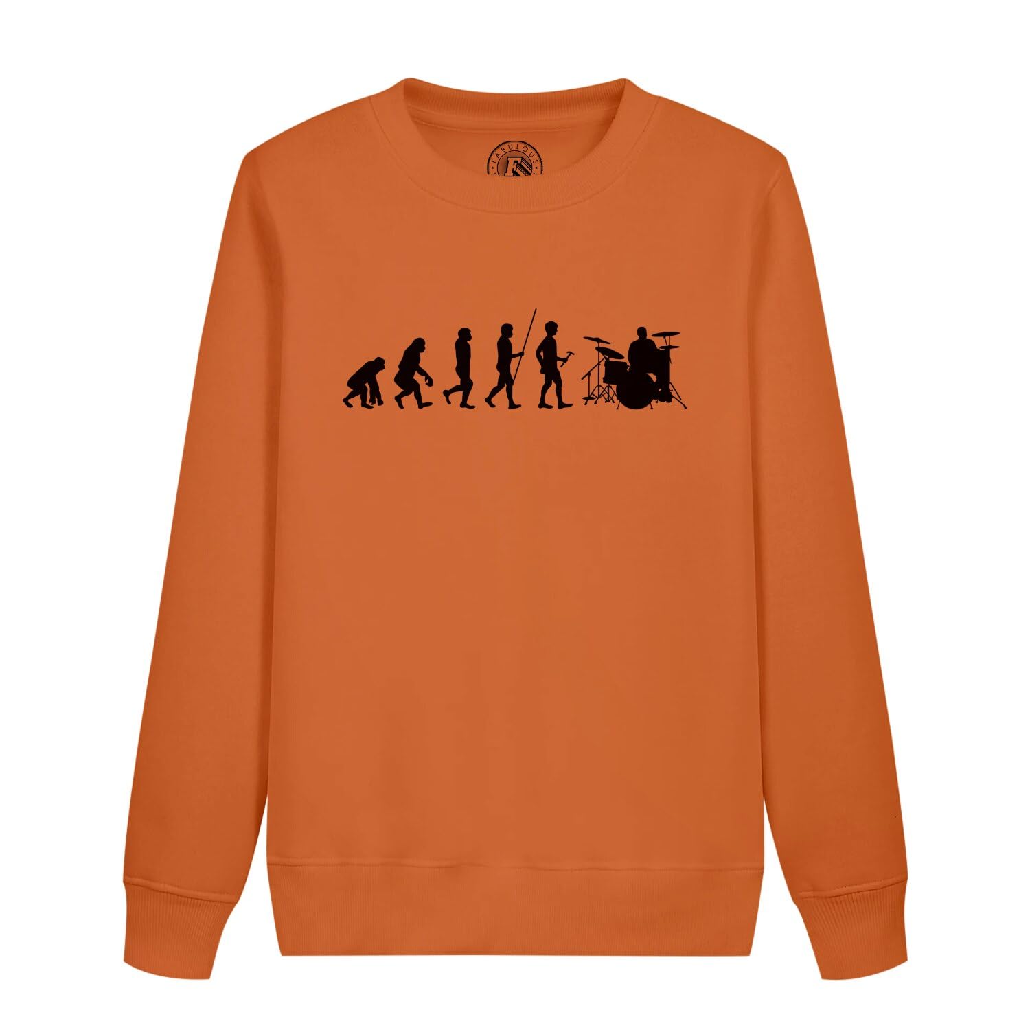 Sweat enfant évolution batterie rock une idée cadeau anniversaire idéale