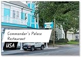 Kühlschrankmagnet Commander's Palace Restaurant in The Garden District on in New Orleans, Louisiana, USA, Kühlschrankmagnet
