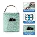 BABEYER Breast Milk Cooler Bag with Ice Pack Fits 4 Baby Bottles Up to 9 Ounce, Baby Bottle Bag for Nursing Mom Daycare-Green