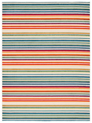 Safavieh Cabana Outdoor Rug, 4'5" x 6'5", Ivory & Green