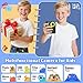 Okaloka Kids Instant Print Camera Toys,1080P HD Toddler Digital Video Camera,Birthday Christmas Gifts for Girls Boys age 3-12 Year old - 32G SD Card Included (Black)