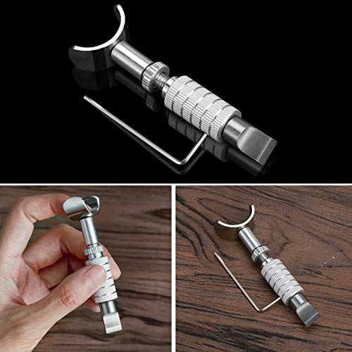 JOYPEA Leather Working Tools 195 PCS Leather Craft Stamping Tools with Cutting Mat Snaps and Rivets Kit Stitching Groover, Prong Punch for DIY Leather Craft