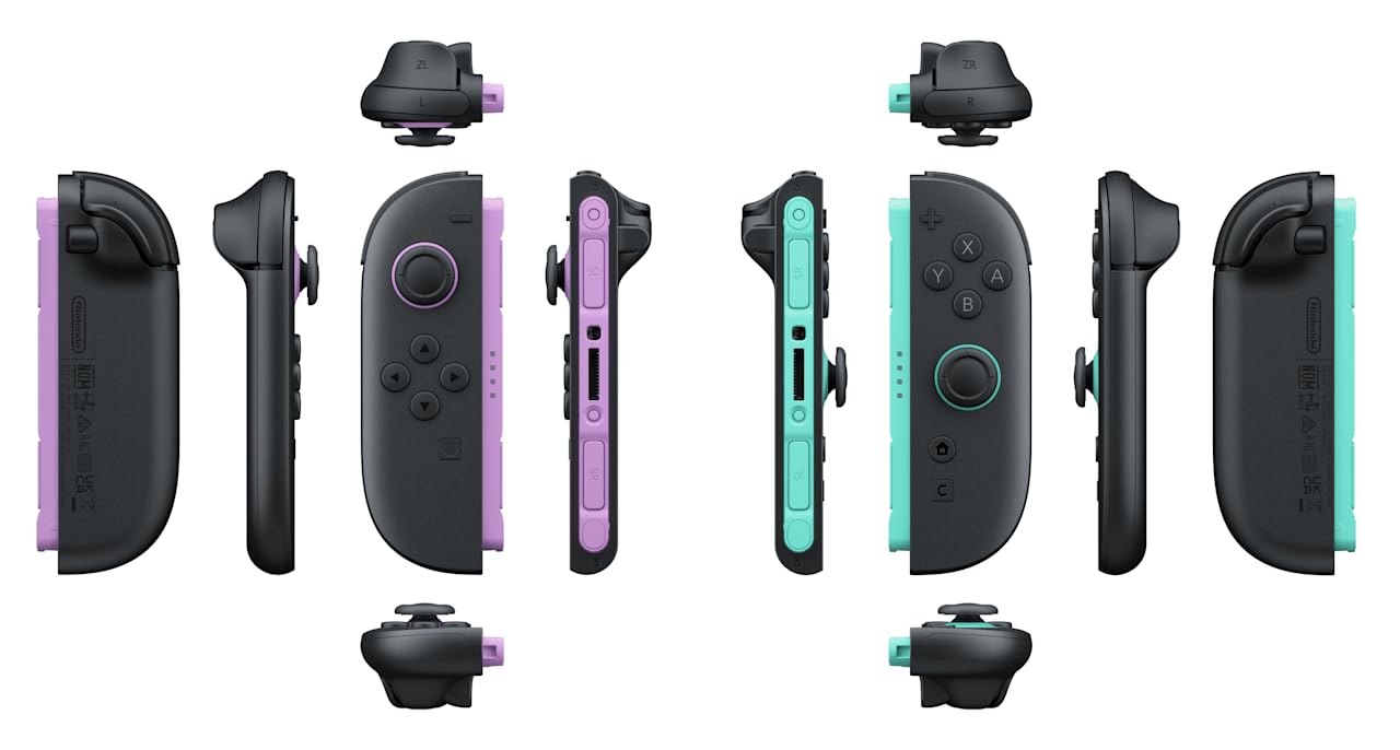 Nintendo Joy-Con 2 2er-Set hellviolett hellgrün