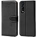 Produktbild Conie Handyhülle für Oppo Find X2 Pro Hülle, Premium PU Leder Flip Schutzhülle klappbar für Oppo Find X2 Pro Tasche, Schwarz
