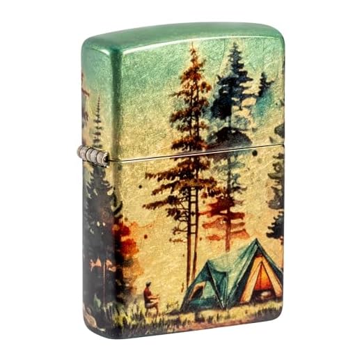 Zippo Off The Grid Design 540 Tumbled Brass Pocket Lighter