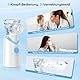 Inhalationsgerät, Larair Inhalationsgerät für Erwachsene & Kinder, Leiser Vernebler, Wiederaufladbarer und Tragbarer Inhalator, Inhalator mit Selbstreinigungsfunktion & Einstellbarem Sprühvolumen.