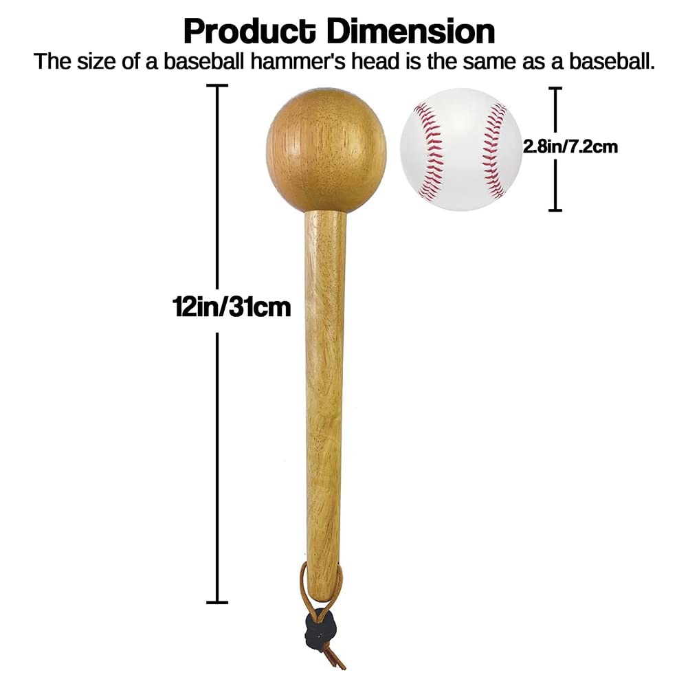 Guante de softbol, bate de una pieza, martillo de béisbol