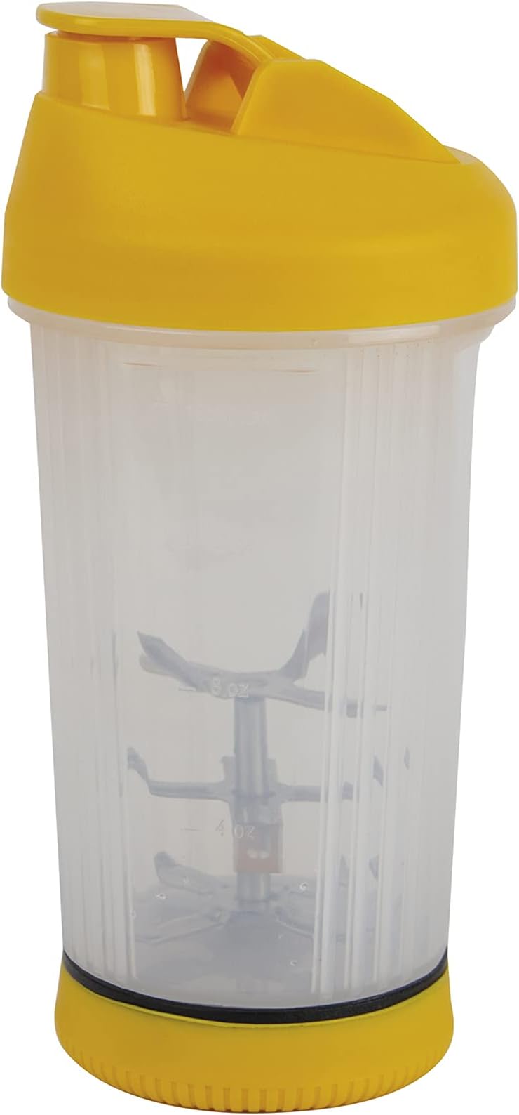 COOK CONCEPTKA4792 Cook Concept-KA4792 Manual Fruit Blender 45 cl Kitchen Preparation Utensil, Metal, Yellow-White-Transparent