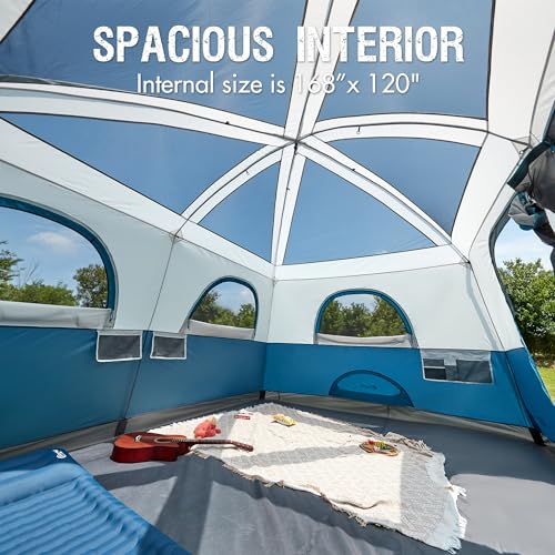 Instant Pop Up Camping Tent 8-Person
