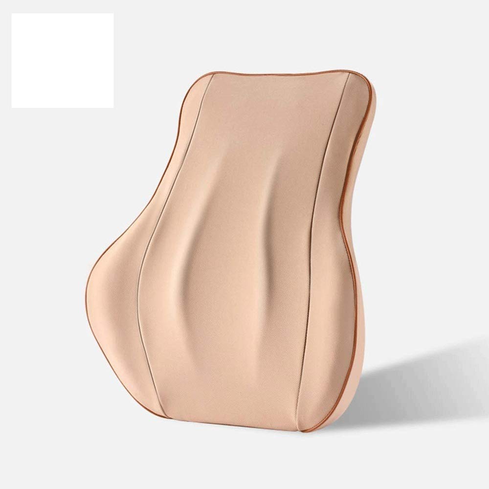 Cuscino di supporto for la schiena, Cuscino di supporto lombare, Cuscino lombare Schiuma di memoria Cuscino ergonomico for sedia da ufficio(3-Pack)