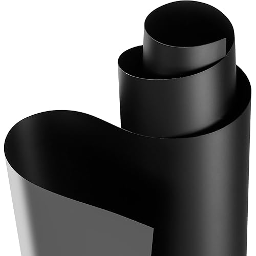 Matte Black Vinyl Car Wrap 5ft x 1ft, Air Release Automotive Wrap Film for Car, SUV, Truck, Moto, Boat, Laptop DIY Vehicle wrap Satin Black Paint Protection Film Prevents Minor cuts and scrapes