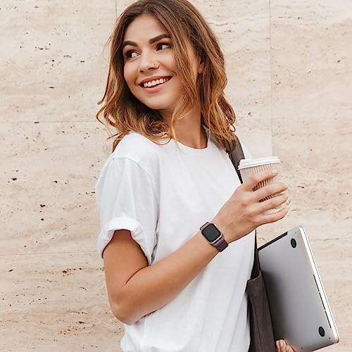 Image of DaQin 3 Pack Stretchy Solo Loop Compatible with Apple Watch Bands Men Women