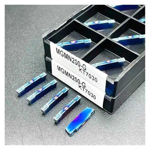 Outils CNC MGMN300 en carbure avec nano-revêtement haute résistance pour usinage de précision - 4