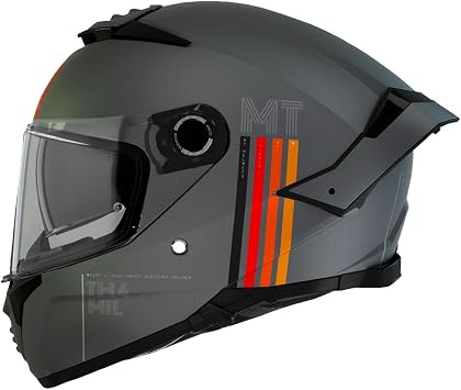 MT Thunder 4 SV full face helmet Mil matt grey (XL)