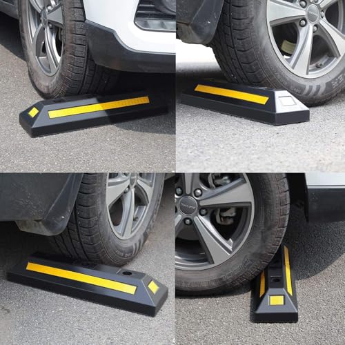 Bordures de stationnement robustes de 54 cm réfléchissantes - 4