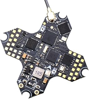 JHEMCU GSF405A 1S-2S BMI F4 Flight Controller / 5A 4IN1 BLHELI_S ESC/ELRS 2.4G Receiver/BMP280/OSD 25.5x25.5mm for RC Drone