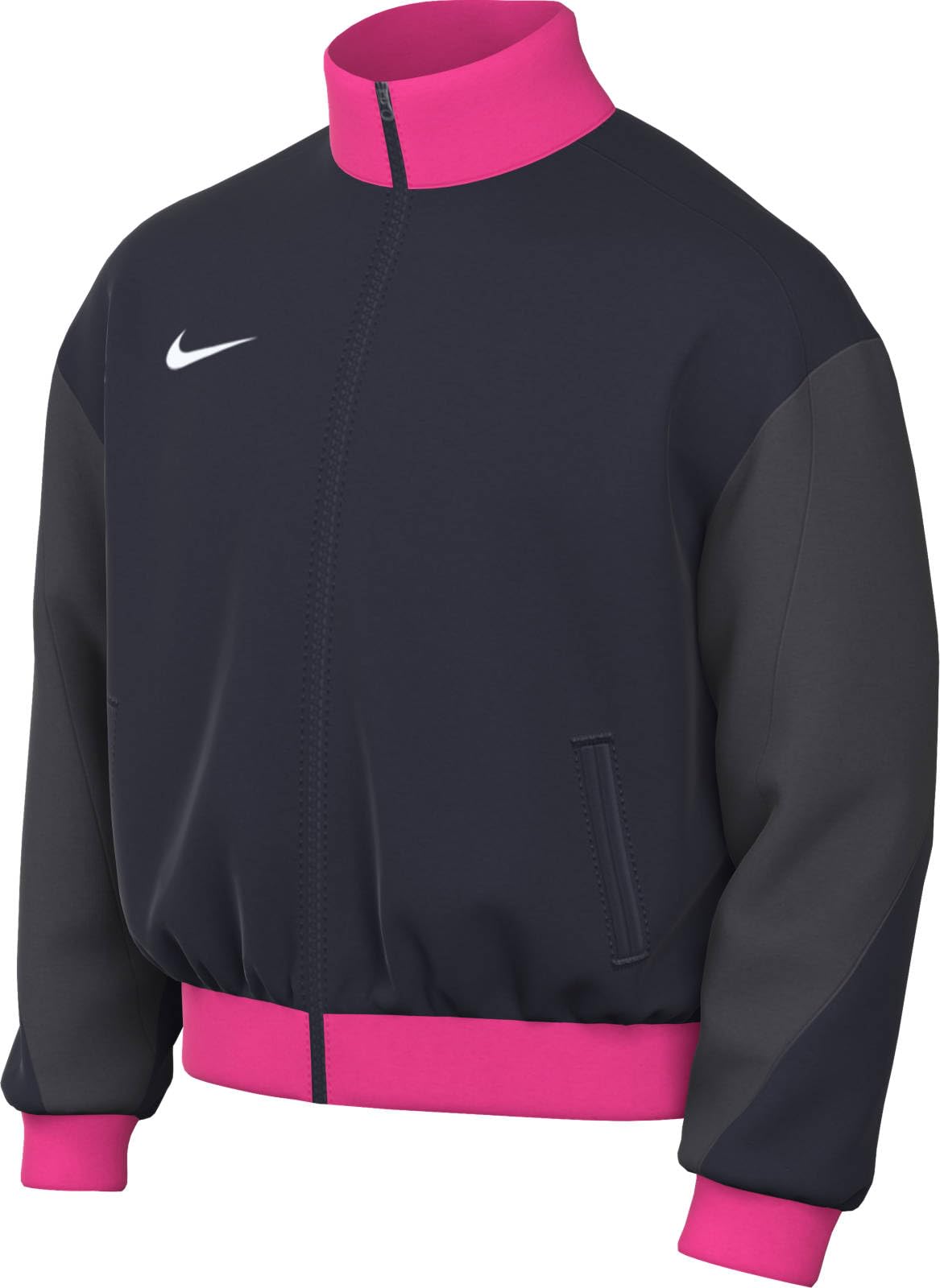 NIKE FD7681-410 Dri-FIT Academy Pro 24 Track Jacket K Jacket Men's OBSIDIAN/ANTHRACITE/HYPER PINK/WHITE Size XL