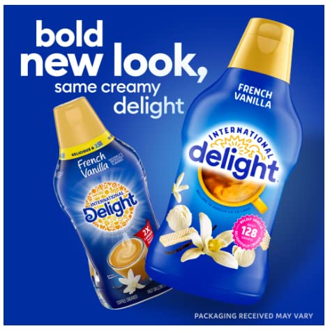 My Sunshine Coffee Creamer Bundle - Includes One (1) 64 Fl Oz Bottle Of International Delight French Vanilla And One Authentic Curecor Collective Sticker! #TOP2