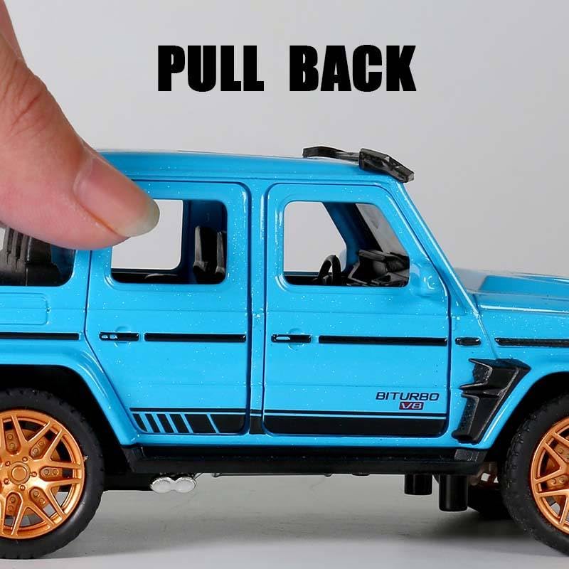Image of Kammateswara Kids die cast car 1:32 Scale Model Metal Pullback Toy car with Openable Doors & Light Music(Random Color as per Stock) (B700)