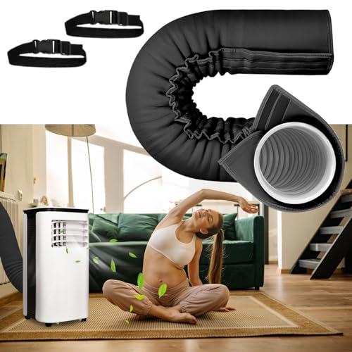Gaine isolante pour flexible de climatisation mobile contre la chaleur du tuyau d'évacuation - 4