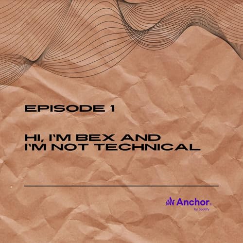 Hi I'm Bex and I'm not technical