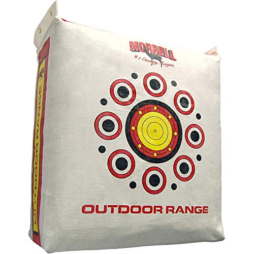 Morrell Weatherproof Range Archery Bag Target Replacement Field Point Cover With 2 Shooting Sides And Over 50 Shooting Spots, White (2 Pack) #TOP4