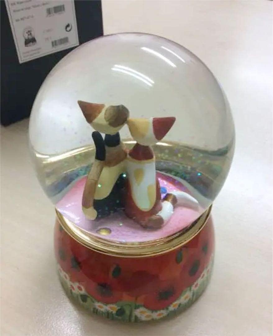 ベティちゃんスノードーム オルゴール付き ベティちゃんBETTY BOOP