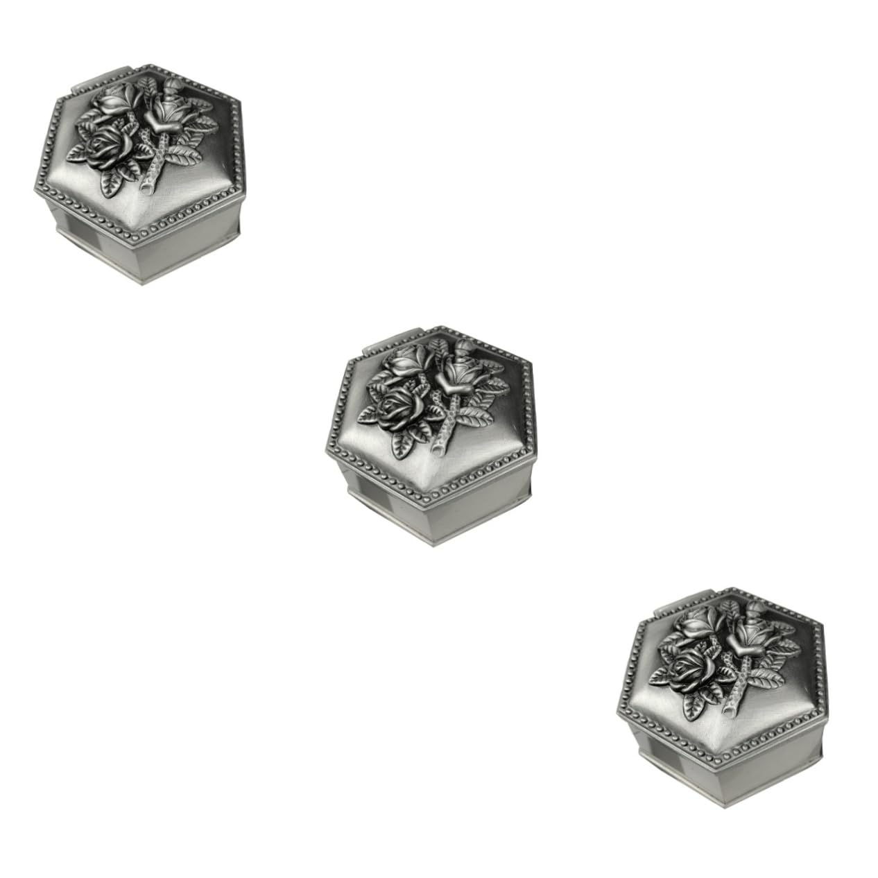 Boîtes de rangement pour bijoux avec couvercle anti-poussière pour organiser vos colliers