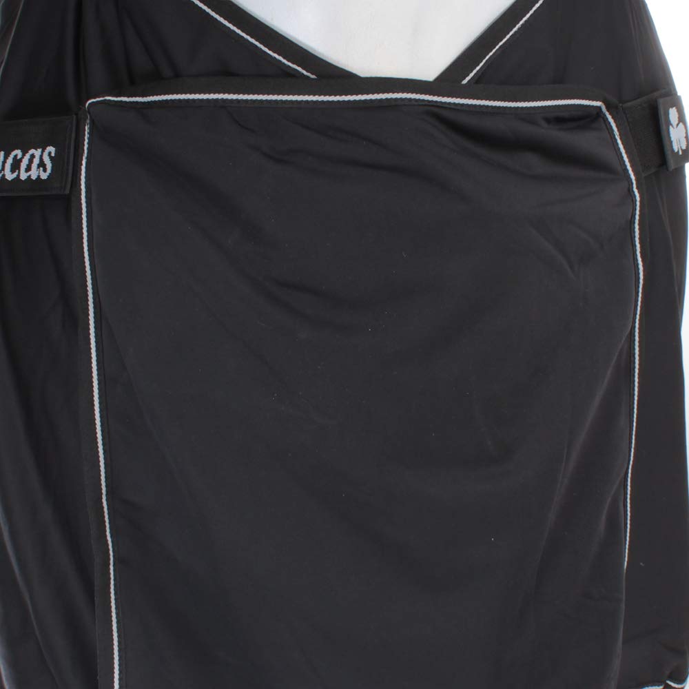 Bucas - Pferdedecke - Bucas Abschwitzdecke/Paradedecke/ Transportdecke Panel Prize Cooler Schwarz/Grau - 155 cm