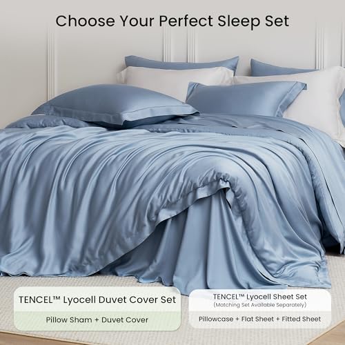Amélie Home Queen Size Tencel Lyocell Duvet Cover Set - image 9