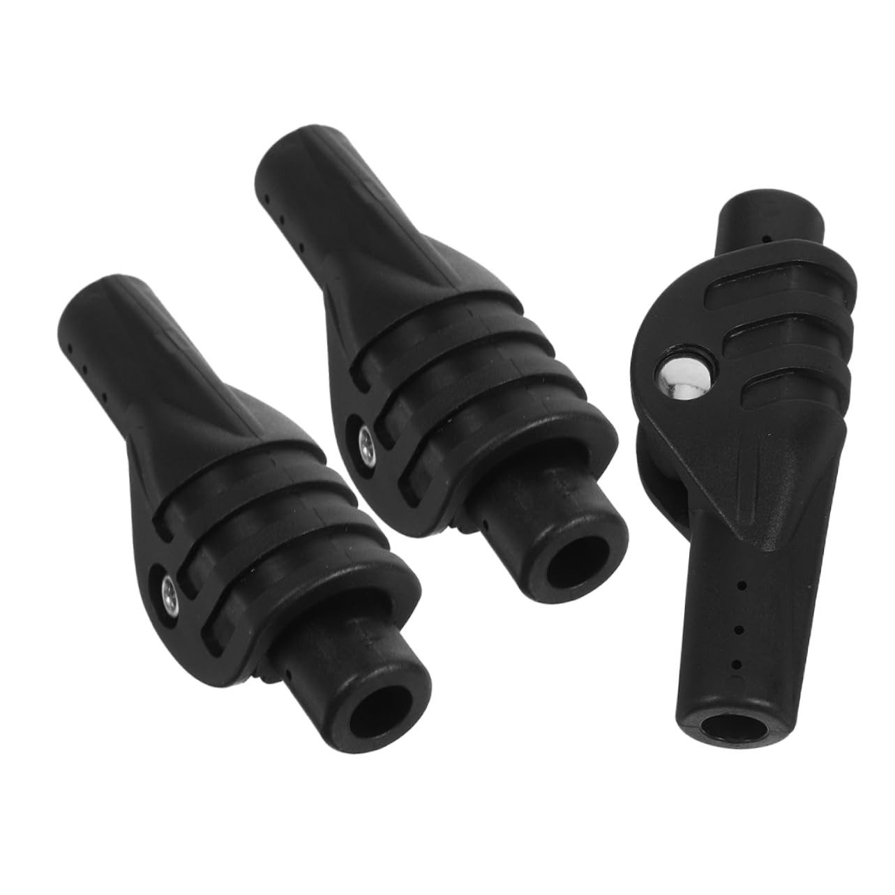 Toyvian Joint De Tente Composant De Tente Connecteurs De Tente Fixé Accessoires Ajustable Glamping Adaptateur De Tente Kit De Réparation De Tentes Nylon Black