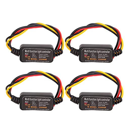 Universal LED flash module de 16 modos para luz de freno de motocicletas 2