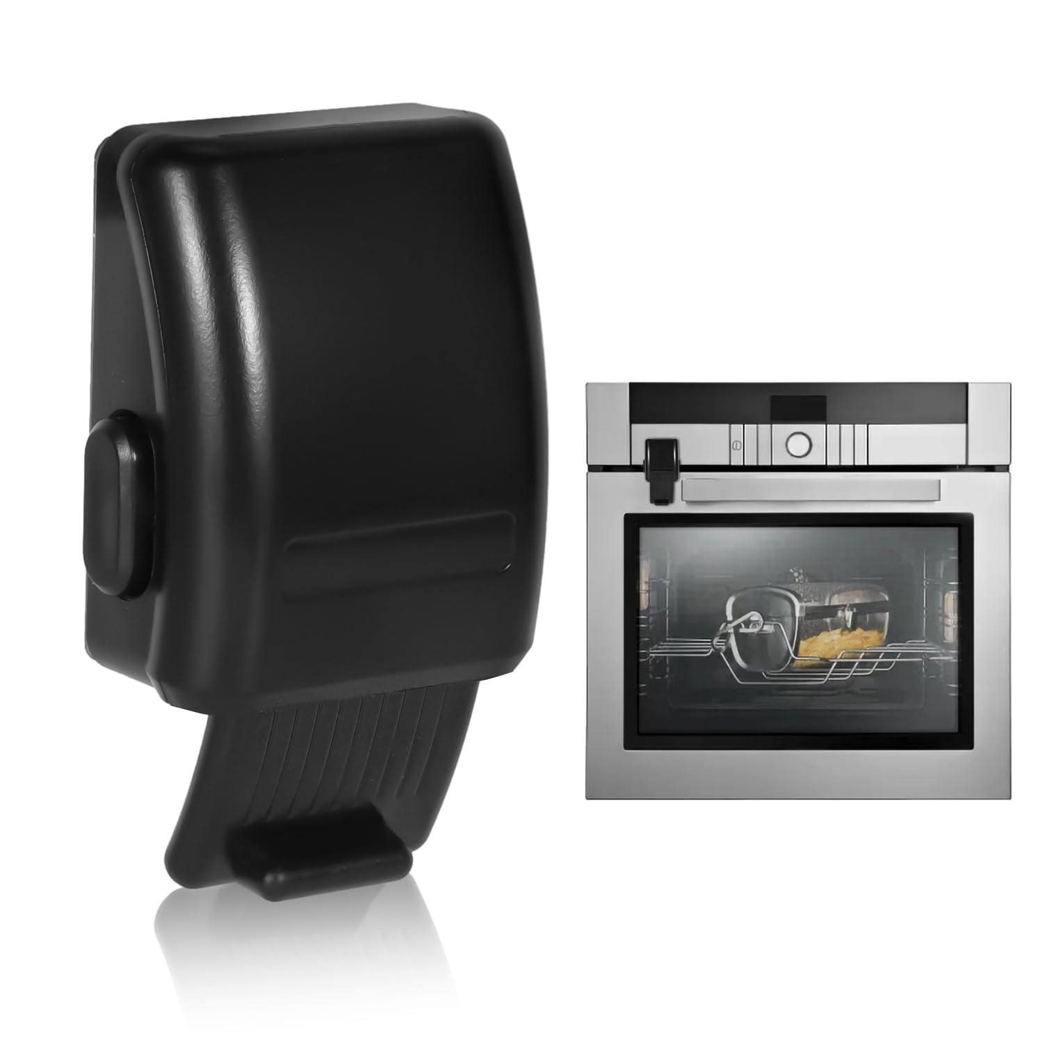 Baby Safety Oven Door Lock, 3.4x1.6 Inch Sturdy Childproof